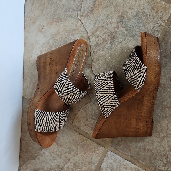 AVAILABLE SATURDAY Sbicca Vintage Collection Tristan Wedge Strappy Sandal - Picture 10 of 17